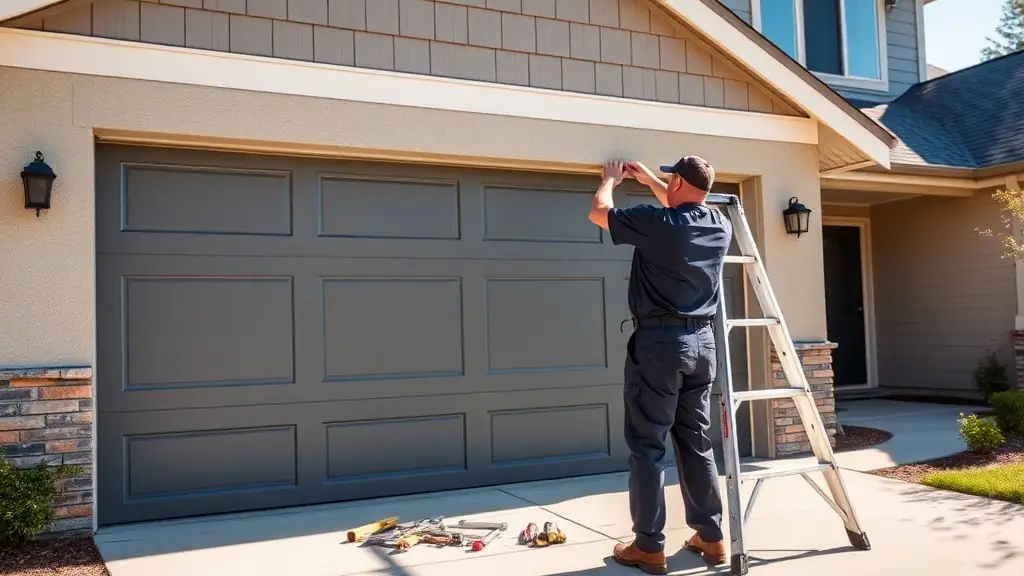 Garage door customer service